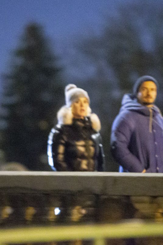 KATY PERRY and Orlando Bloom Out in Prague 02/05/2020