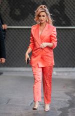 KATY PERRY Arrives at Jimmy Kimmel Live in Los Angeles 02/12/2020
