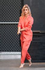 KATY PERRY Arrives at Jimmy Kimmel Live in Los Angeles 02/12/2020