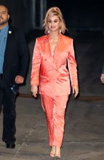 KATY PERRY Arrives at Jimmy Kimmel Live in Los Angeles 02/12/2020