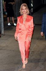 KATY PERRY Arrives at Jimmy Kimmel Live in Los Angeles 02/12/2020