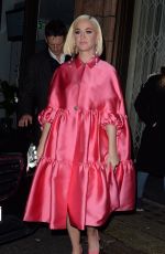 KATY PERRY Arrives at The Juliet Musical in London 02/03/2020