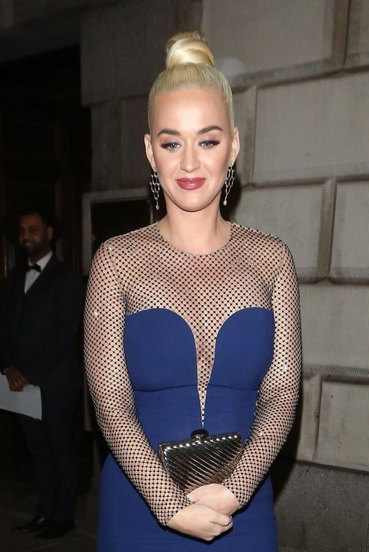 KATY PERRY at British Asian Trust in London 02/04/2020