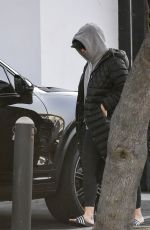 KATY PERRY Leaves an Office on Melrose Blvd 02/19/2020