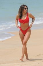 KAYLEIGH MORRIS in Bikini at a Beach in Tenerife 02/19/2020