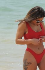 KAYLEIGH MORRIS in Bikini at a Beach in Tenerife 02/19/2020