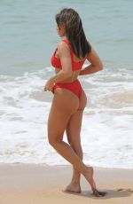 KAYLEIGH MORRIS in Bikini at a Beach in Tenerife 02/19/2020
