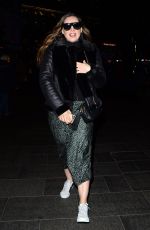 KELLY BROOK Leaves Global Radio in London 02/07/2020