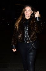 KELLY BROOK Leaves Global Radio in London 02/12/2020