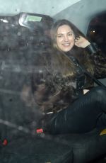 KELLY BROOK Leaves Global Radio in London 02/12/2020