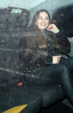 KELLY BROOK Leaves Global Radio in London 02/12/2020
