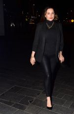 KELLY BROOK Leaves Global Radio in London 02/27/2020