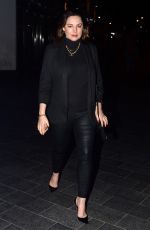 KELLY BROOK Leaves Global Radio in London 02/27/2020