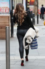 KELLY BROOK Leaves Heart Radio in London 02/21/2020