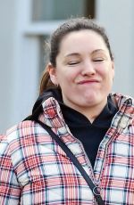 KELLY BROOK Out and About in London 02/12/2020