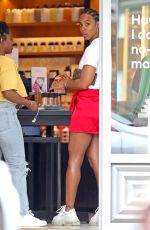 KELLY ROWLAND Out Shopping in Sydney 02/26/2020