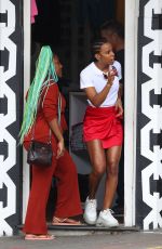 KELLY ROWLAND Out Shopping in Sydney 02/26/2020