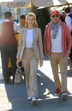 KELLY RUTHERFORD at Il Pastaio in Los Angeles 02/06/2020