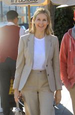 KELLY RUTHERFORD at Il Pastaio in Los Angeles 02/06/2020