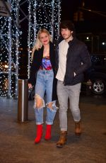KELSEA BALLERINI and Morgan Evans at Nobu 57 in New York 02/10/2020