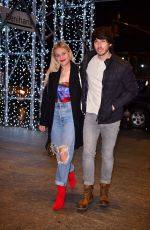 KELSEA BALLERINI and Morgan Evans at Nobu 57 in New York 02/10/2020