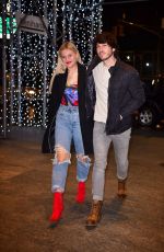 KELSEA BALLERINI and Morgan Evans at Nobu 57 in New York 02/10/2020