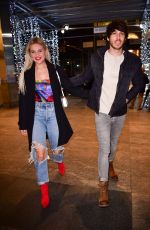 KELSEA BALLERINI and Morgan Evans at Nobu 57 in New York 02/10/2020