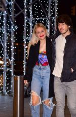 KELSEA BALLERINI and Morgan Evans at Nobu 57 in New York 02/10/2020