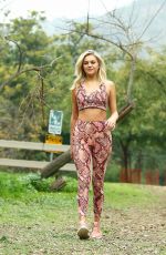 KELSEA BALLERINI Hiking at Runyon Canyon in Los Angeles 02/05/2020