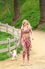 KELSEA BALLERINI Hiking at Runyon Canyon in Los Angeles 02/05/2020