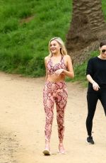 KELSEA BALLERINI Hiking at Runyon Canyon in Los Angeles 02/05/2020