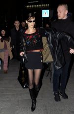 KENDALL JENNER and BELLA and GIGI HADID Night Out in Milan 02/21/2020