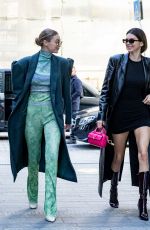 KENDALL JENNER and GIGI HADID Out in Milan 02/21/2020