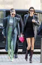 KENDALL JENNER and GIGI HADID Out in Milan 02/21/2020