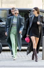 KENDALL JENNER and GIGI HADID Out in Milan 02/21/2020