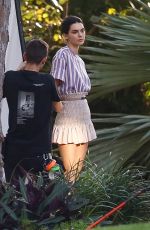 KENDALL JENNER at a Photoshoot in Miami 02/05/2020