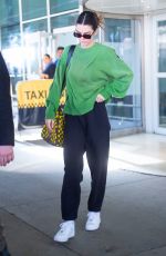 KENDALL JENNER at JFK Airport in New York 02/23/2020