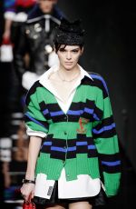 KENDALL JENNER at Versace Fashion Show in Milan 02/21/2020