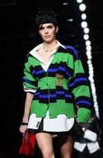 KENDALL JENNER at Versace Fashion Show in Milan 02/21/2020