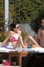 KENDALL JENNER in Bikini at a Pool in Miami 02/03/2020