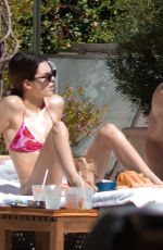 KENDALL JENNER in Bikini at a Pool in Miami 02/03/2020