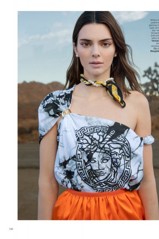 KENDALL JENNER in Vogue Magazine, March 2020