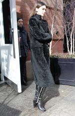 KENDALL JENNER Leaves Her Hotel in New York 02/08/2020