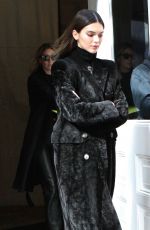 KENDALL JENNER Leaves Her Hotel in New York 02/08/2020