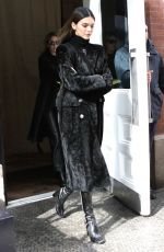 KENDALL JENNER Leaves Her Hotel in New York 02/08/2020