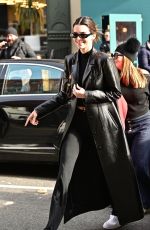 KENDALL JENNER Leaves Sadelle