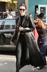 KENDALL JENNER Leaves Sadelle