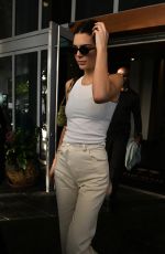KENDALL JENNER Leaves Setai Miami Beach 02/04/2020