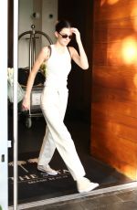 KENDALL JENNER Leaves Setai Miami Beach 02/04/2020