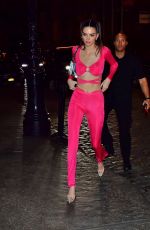 KENDALL JENNER Night Out in New York 02/08/2020